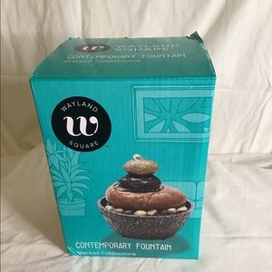 Wayland Square Desktop cobblestone water feature